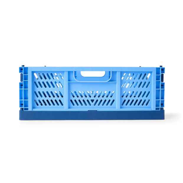Anko 15L Collapsible Crate - Medium, Blue