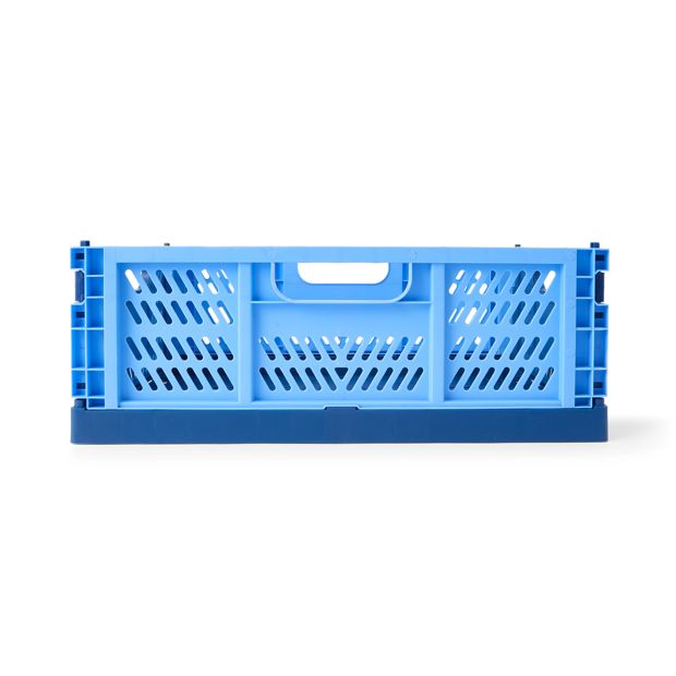 Anko 15L Collapsible Crate - Medium, Blue