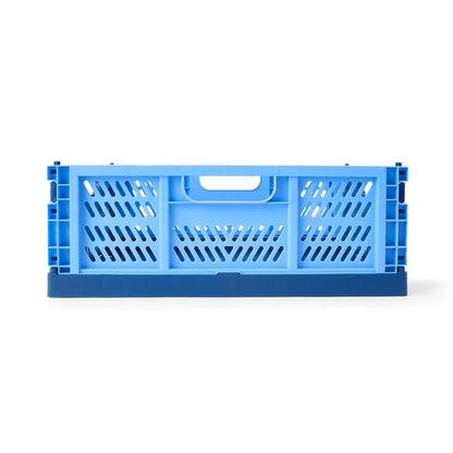 Anko 15L Collapsible Crate - Medium, Blue