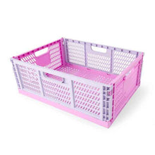 Anko 30L Collapsible Crate - Large, Pink