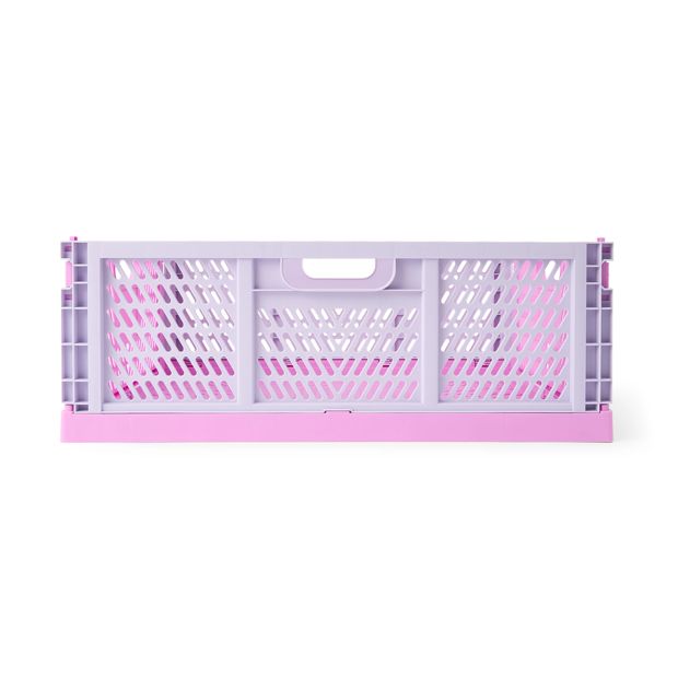 Anko 30L Collapsible Crate - Large, Pink