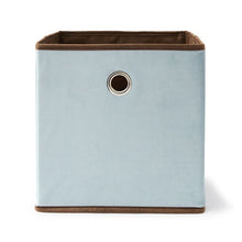 Collapsible Storage Cube, Blue - Anko