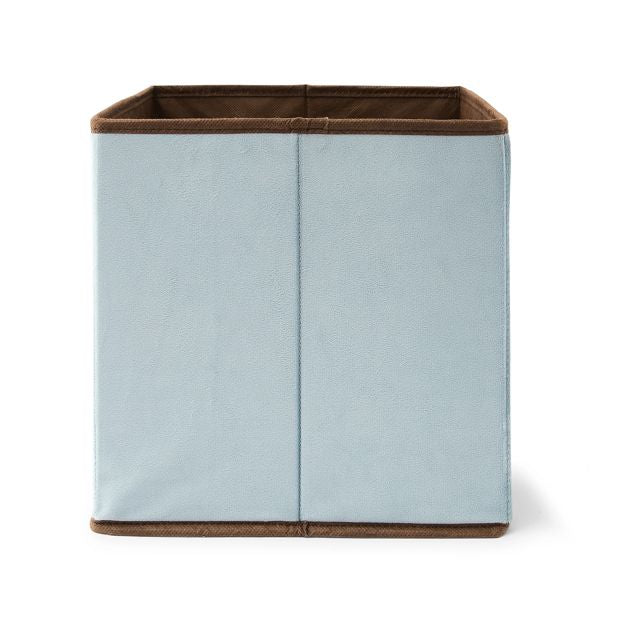 Collapsible Storage Cube, Blue - Anko