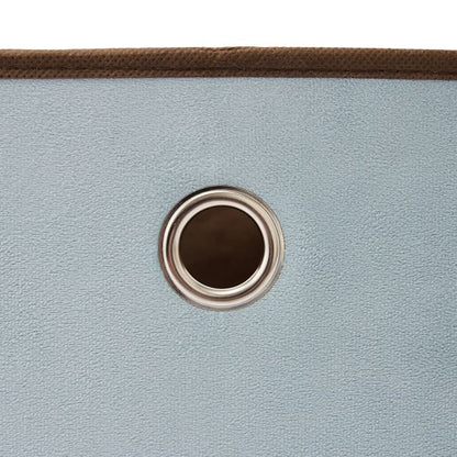 Collapsible Storage Cube, Blue - Anko