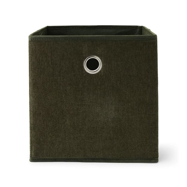 Anko Collapsible Storage Cube- Green