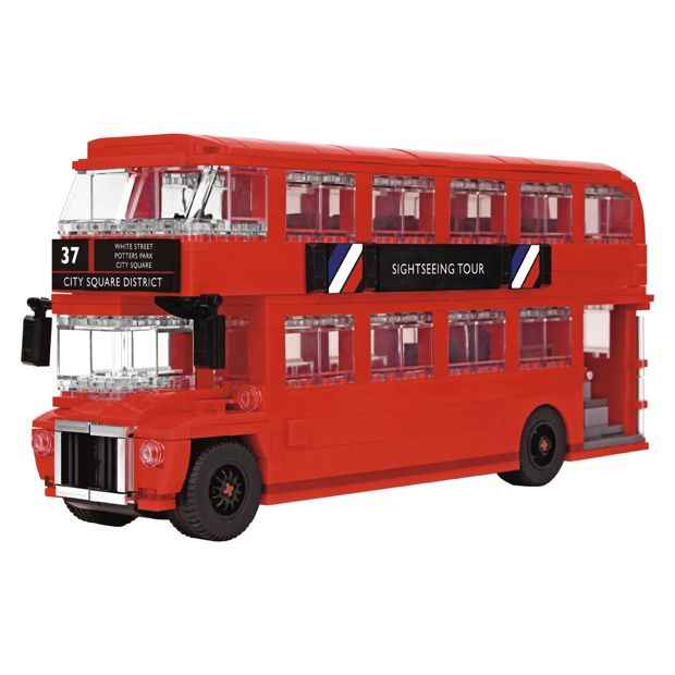751 Piece Mini Blocks Vehicle Series: Double Decker Bus
