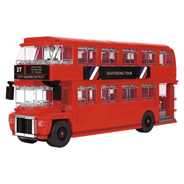 751 Piece Mini Blocks Vehicle Series: Double Decker Bus