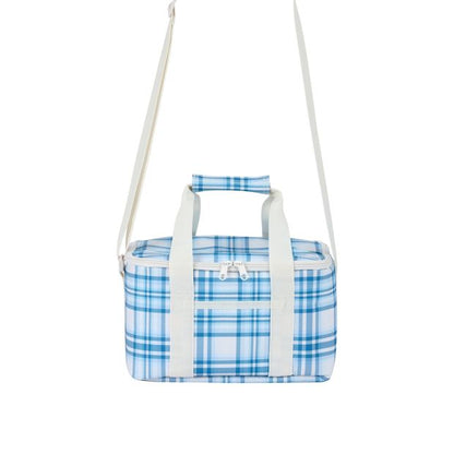 Anko Blue Plaid Large Insulated Lunch Bag