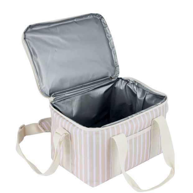 Anko Sand Stripe Insulated Lunch Bag