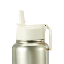 Anko 960ml Chrome Double Wall Insulated Cylinder Drink Bottle