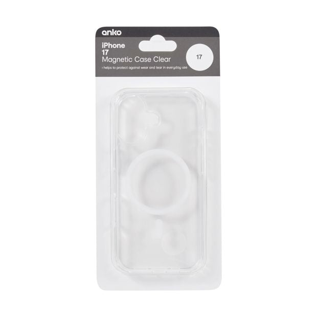 iPhone 17 Magnetic Case, Clear - Anko