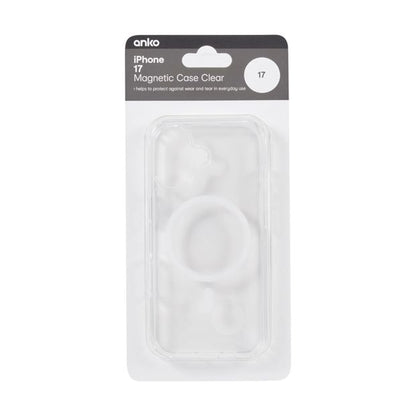 iPhone 17 Magnetic Case, Clear - Anko