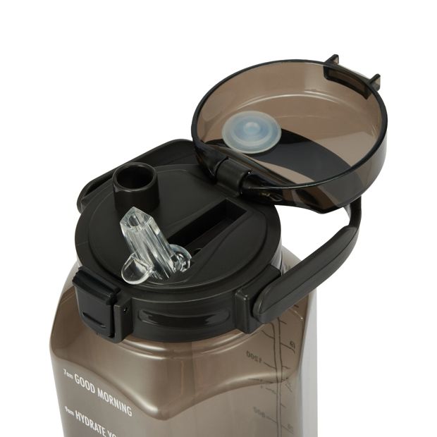 Anko 2L Black Dual Intake Drink Bottle