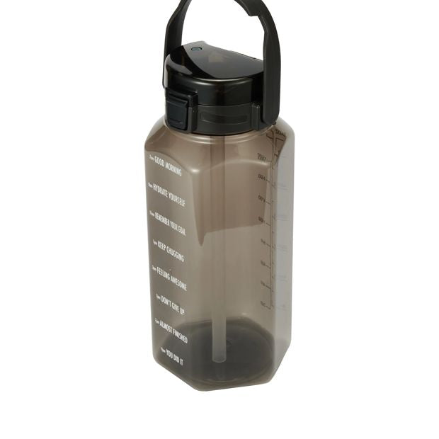 Anko 2L Black Dual Intake Drink Bottle