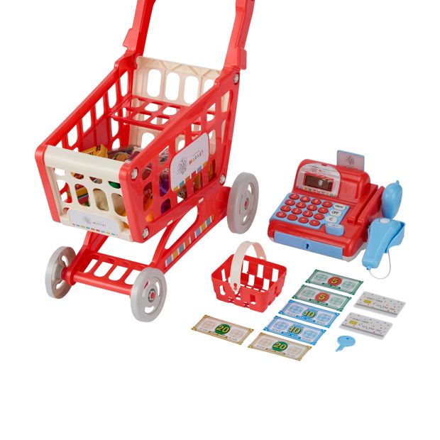 42 Piece Supermarket Playset