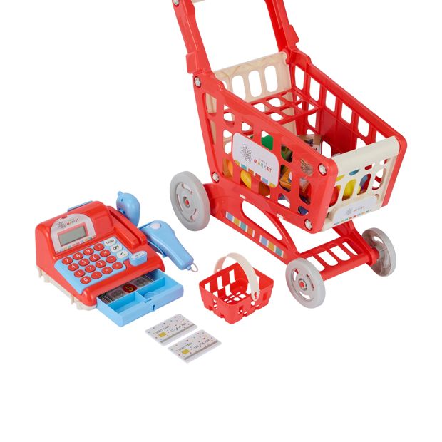 42 Piece Supermarket Playset