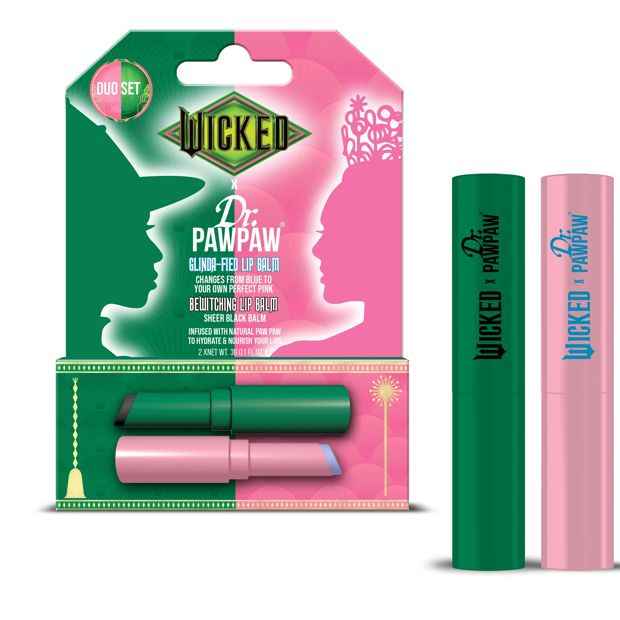 Dr PAWPAW Wicked Lip Balm Duo Set - Bewitching and Glistening