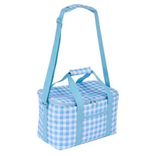 Extra Large Insulated Lunch Bag - Check Pattern