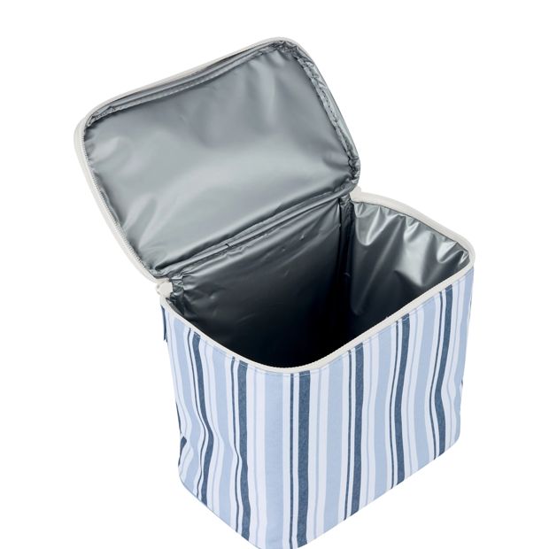 Anko Blue Stripe Insulated Top Loader