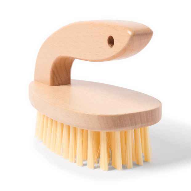 Wooden Scrubbing Brush for Household Cleaning
