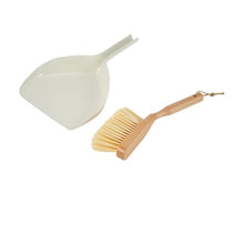 Anko Metal and Wood Dustpan and Brush