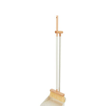 Anko Metal and Wood Dustpan and Broom