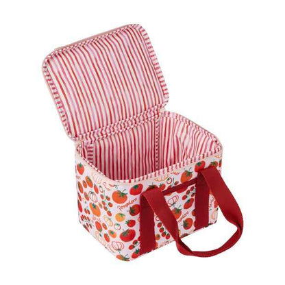 Tomato Print Twin Handle Lunch Bag