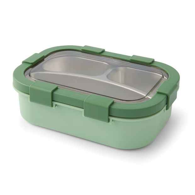 Anko 650ml Green Stainless Steel Lunch Box