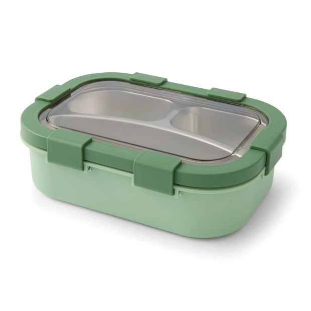 Anko 650ml Green Stainless Steel Lunch Box