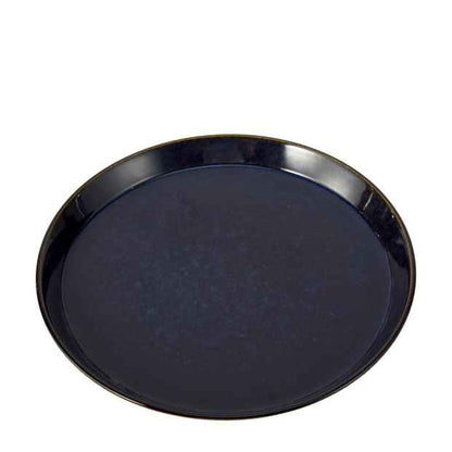 Blue Ceramic Dinner Plate