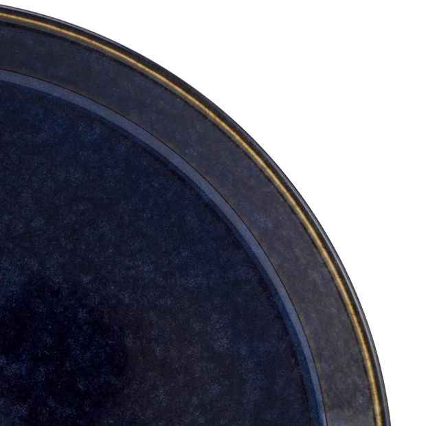 Blue Ceramic Dinner Plate