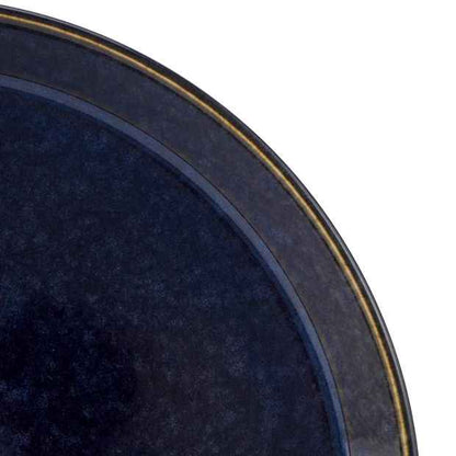 Blue Ceramic Dinner Plate