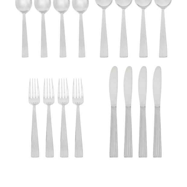 16 Piece Cutlery Set - Stainless Steel
