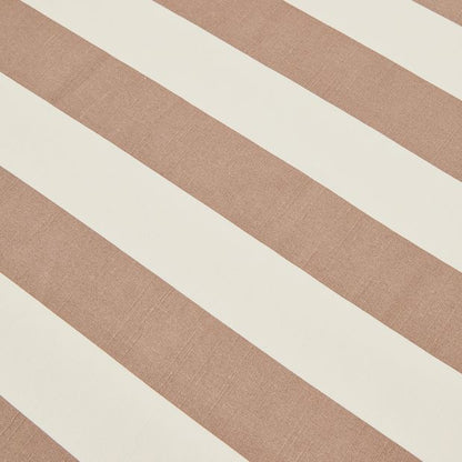 Anko Extra Large Mocha Stripe Tablecloth
