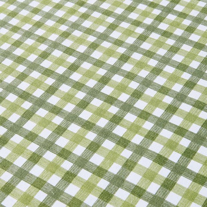 Anko Green Check Tablecloth