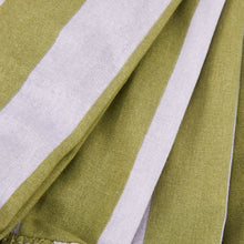 Striped Ruffle Napkins, Set of Four