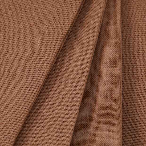 Set of 4 Mocha Coloured Fabric Napkins