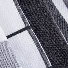 Anko 4 Pack Grey Linear Terry Tea Towels