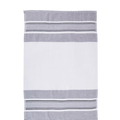 Anko 4 Pack Grey Linear Terry Tea Towels