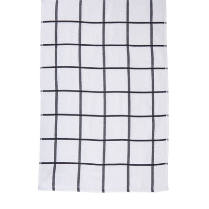 Anko 4 Pack Grey Linear Terry Tea Towels