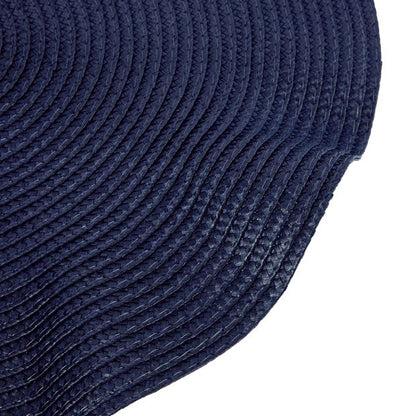 Anko Blue Weave Ruffle Placemat