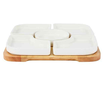 White Sectional Serve Set - Anko