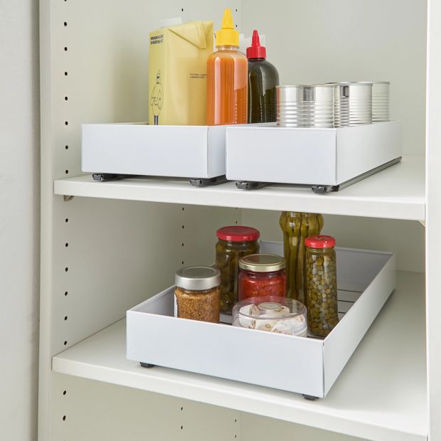 Anko Set of 3 Pull-Out Drawers - White
