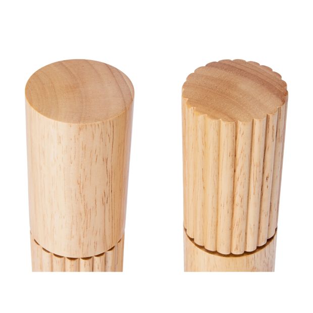 Anko 2 Pack Blonde Salt and Pepper Grinders