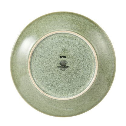 Anko Green Lotus Dinner Plate