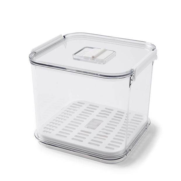 Anko 2.5L Fridge Storage - Clear and White