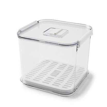 Anko 2.5L Fridge Storage - Clear and White