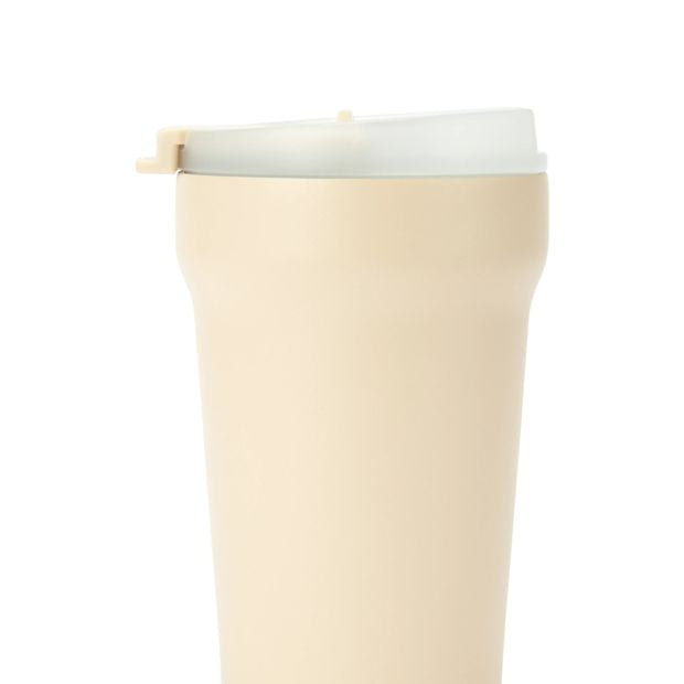 350ml Ceramic Coating Coffee Cup, Cream - Anko