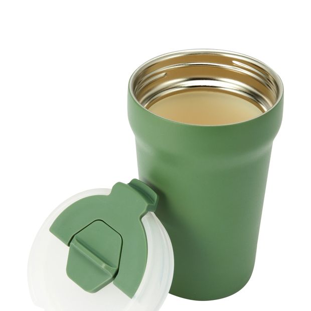 350ml Ceramic Coating Coffee Cup, Green - Anko
