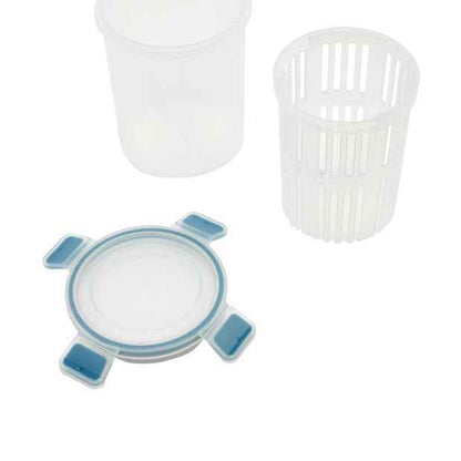 Clip-On Strainer Food Storage Container